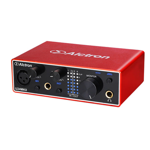NAMM Demo U24 MKII 2-Channel Audio Interface