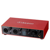NAMM DEMO Alctron U48 MKII Dual channel 192kHz USB audio interface