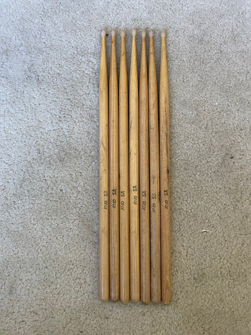 JOJO 5A nylon tip drum sticks owned by Alphonse Mouzon 3 pairs +