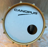 Alphonse Mouzon’s personal Canopus RFM 7-piece drum kit plus his cymbal stands and snare stands