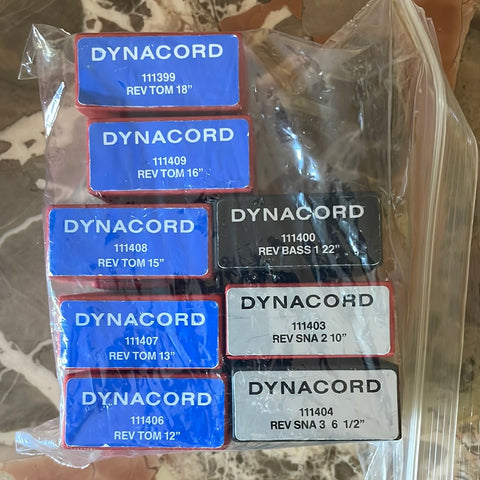 Dynacord Rev Drums cartridge bundle for P20 owned by Alphonse Mouzon