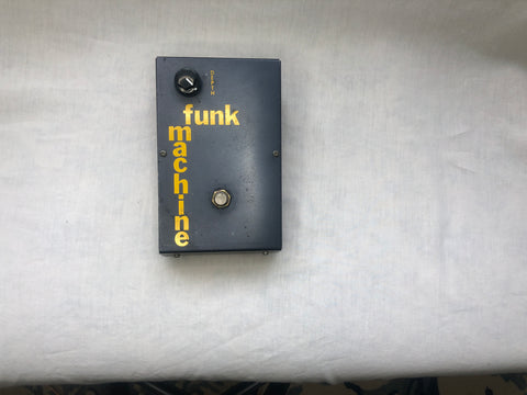 Vintage Seamoon Funk Machine pedal owned by Alphonse Mouzon